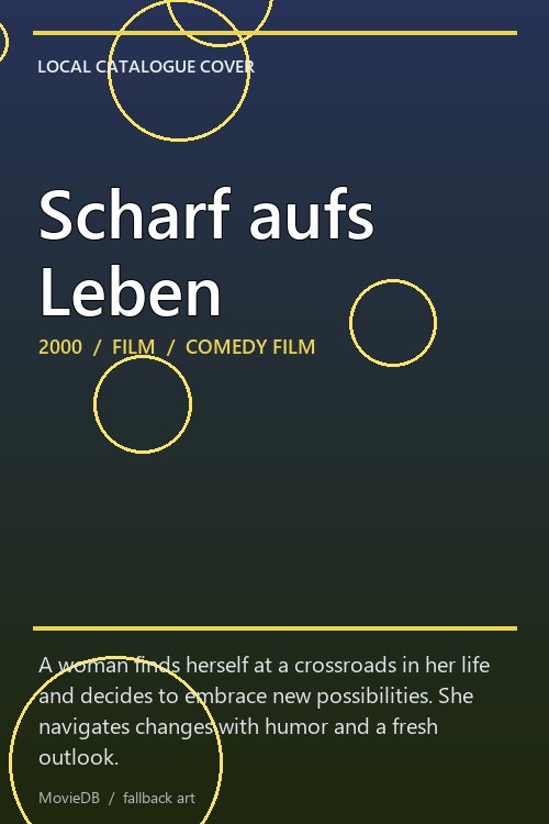 Scharf aufs Leben poster