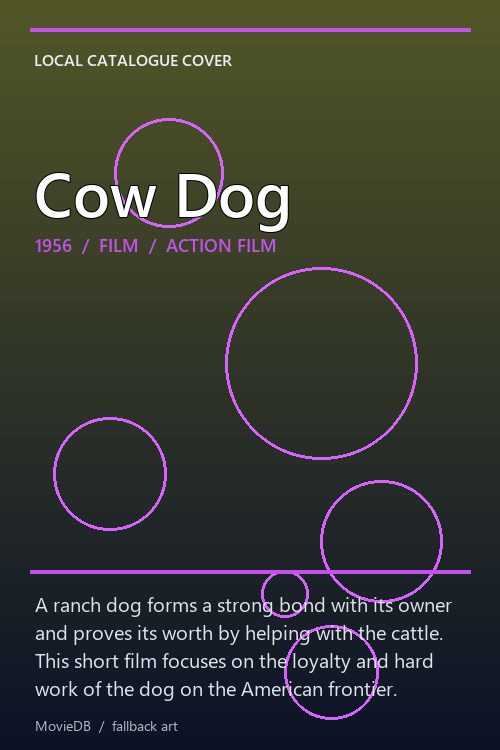 Cow Dog poster