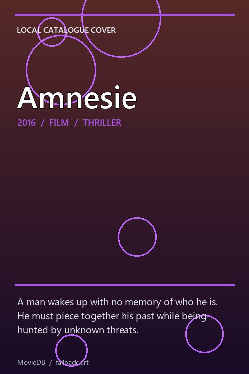 Amnesie poster