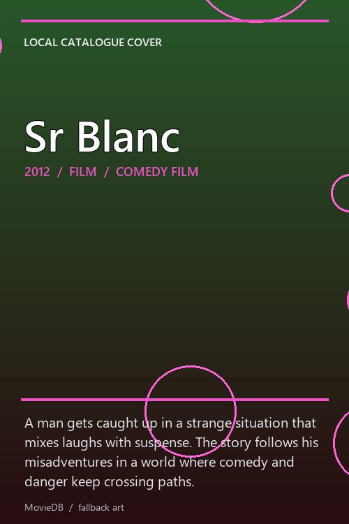 Sr Blanc poster