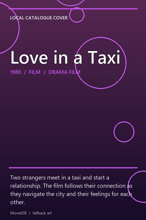 Love in a Taxi poster