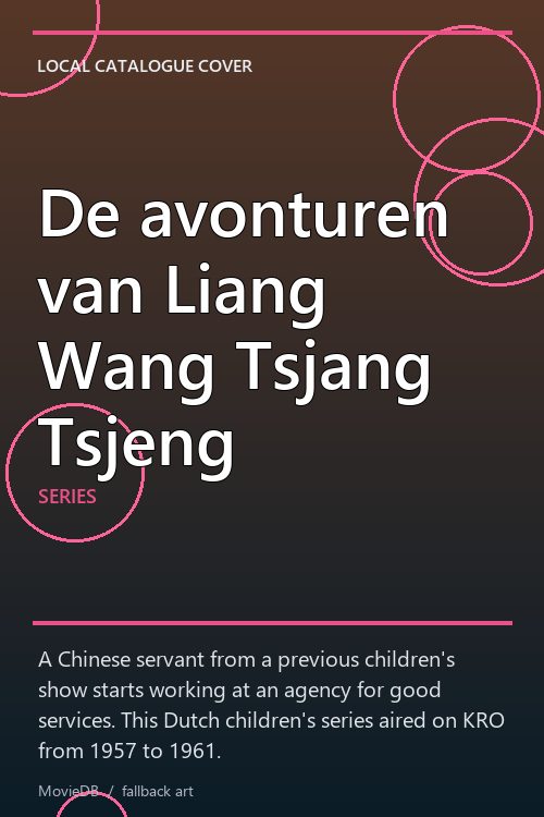De avonturen van Liang Wang Tsjang Tsjeng poster