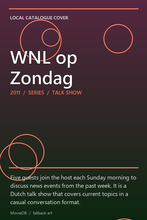 WNL op Zondag poster