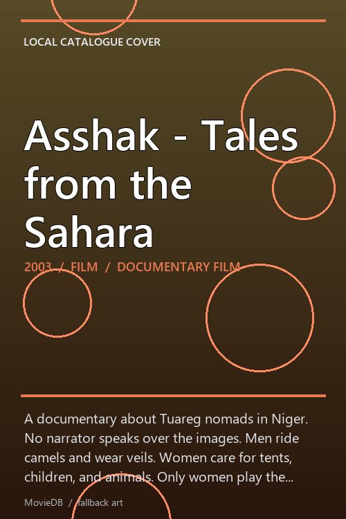 Asshak - Tales from the Sahara poster