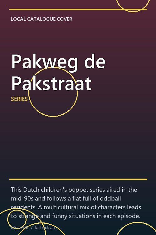 Pakweg de Pakstraat poster