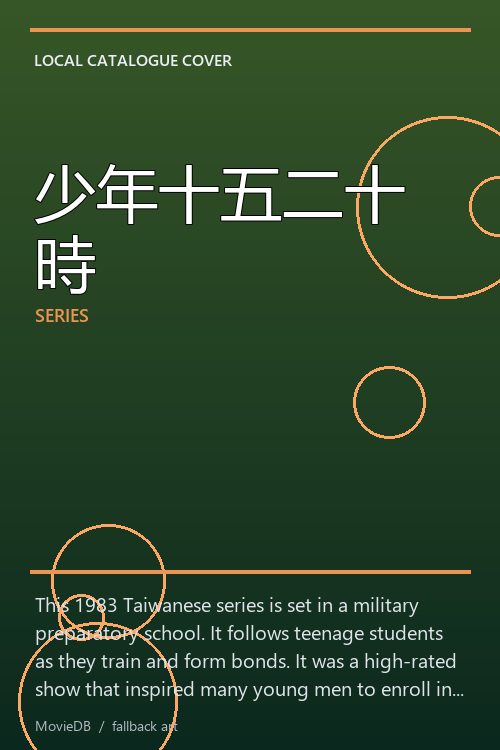 少年十五二十時 poster