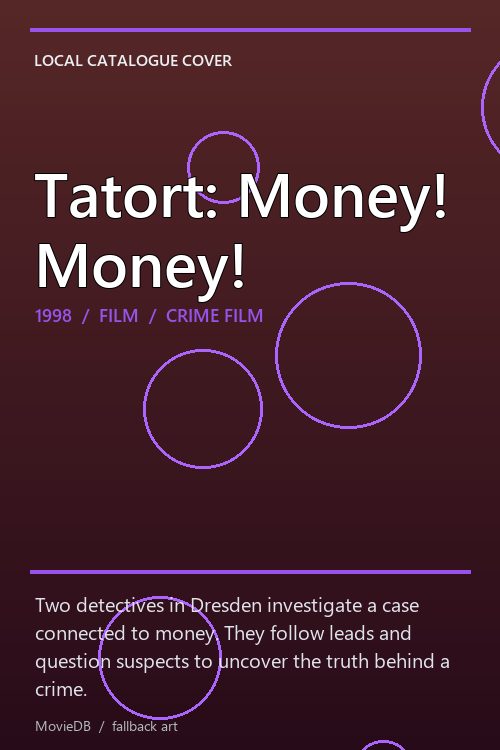 Tatort: Money! Money! poster