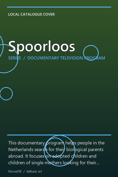 Spoorloos poster