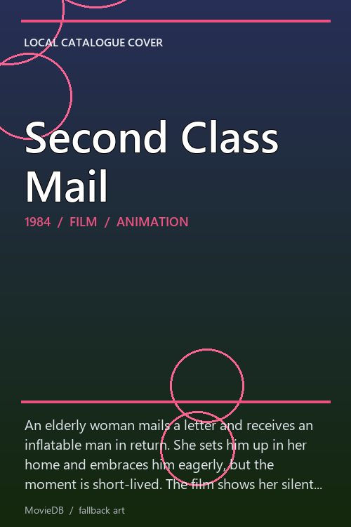 Second Class Mail poster
