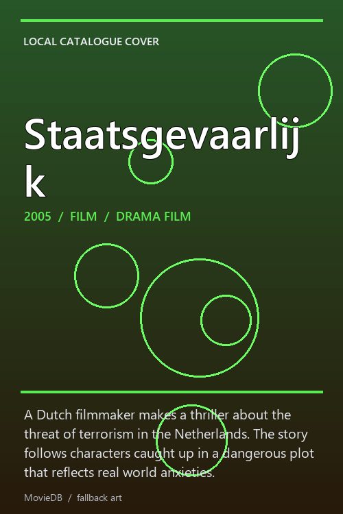 Staatsgevaarlijk poster