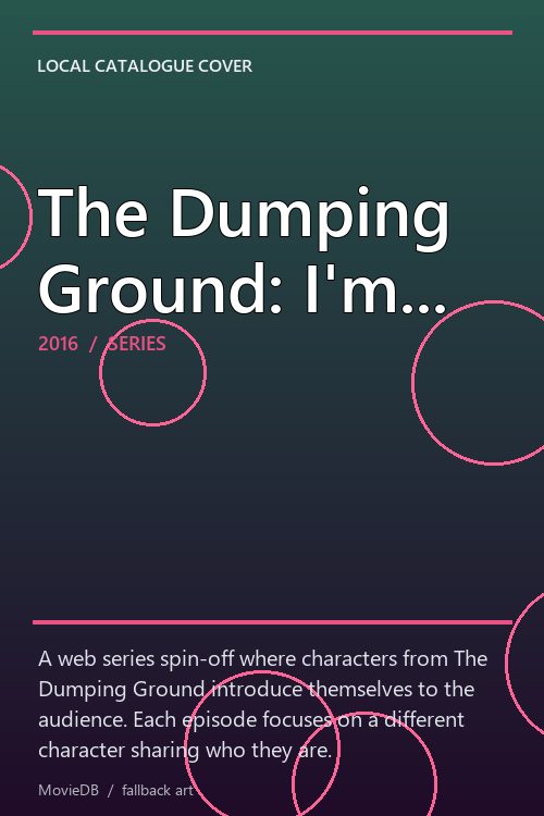 The Dumping Ground: I'm... poster