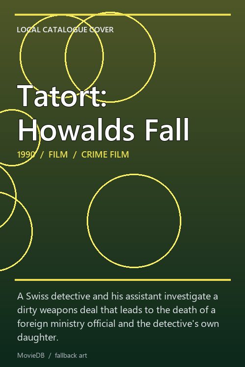 Tatort: Howalds Fall poster