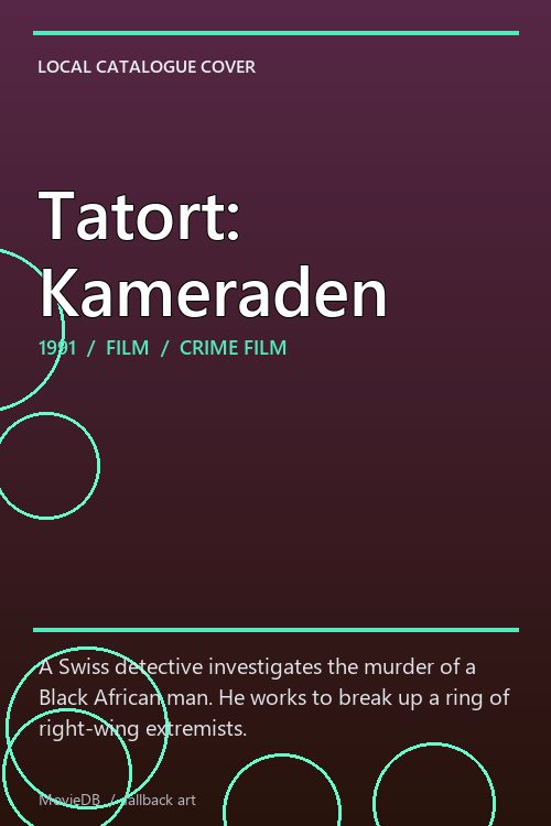 Tatort: Kameraden poster