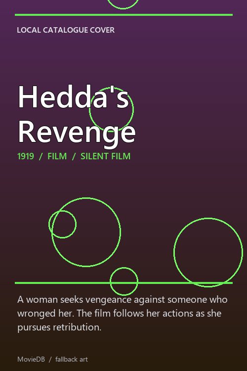 Hedda's Revenge poster
