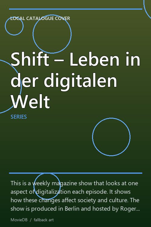 Shift – Leben in der digitalen Welt poster