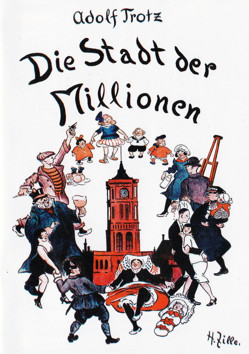 Die Stadt der Millionen poster