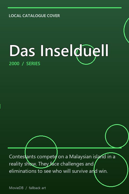 Das Inselduell poster