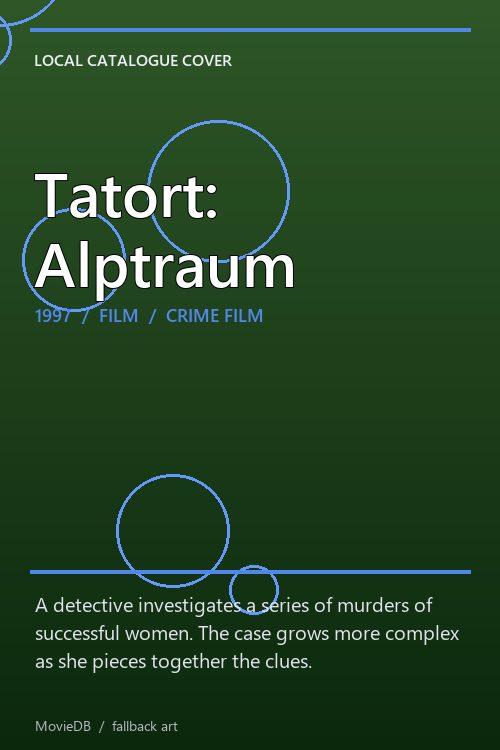 Tatort: Alptraum poster
