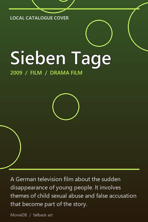 Sieben Tage poster