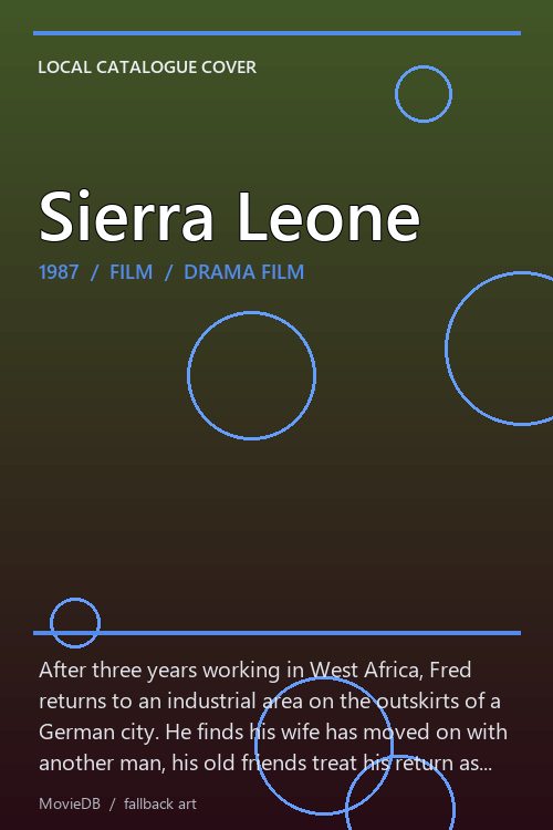 Sierra Leone poster