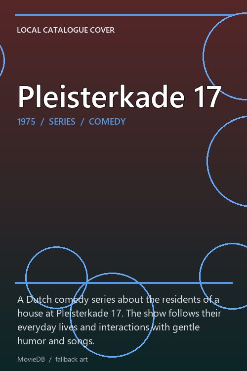Pleisterkade 17 poster