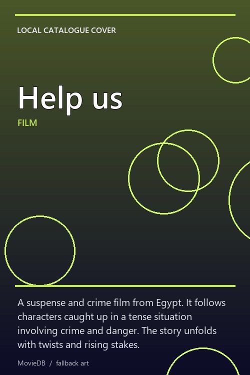 Help us poster