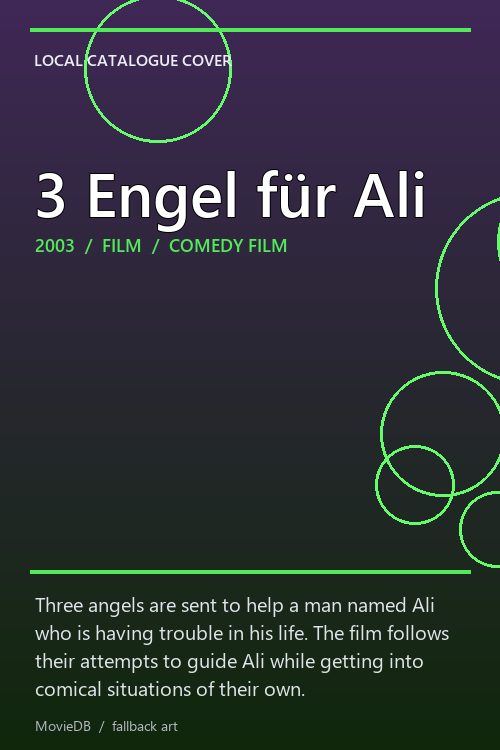 3 Engel für Ali poster