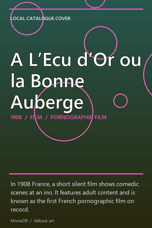 A L’Ecu d’Or ou la Bonne Auberge poster