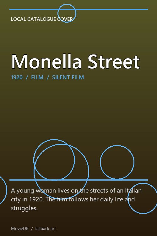 Monella Street poster
