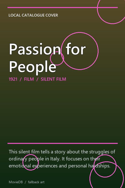Passion for People poster