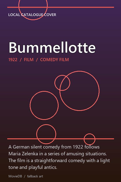 Bummellotte poster