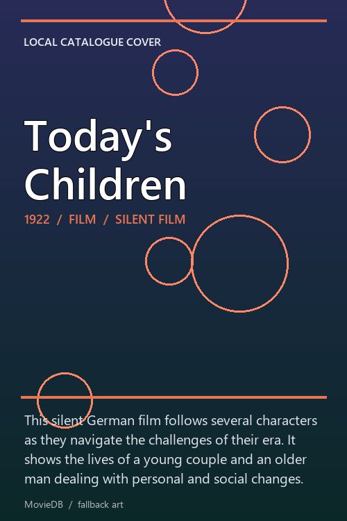 Today's Children poster