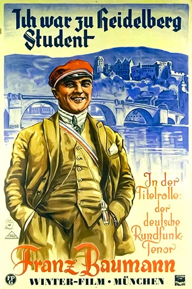 I Was a Student at Heidelberg poster