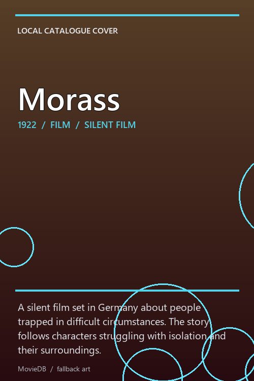 Morass poster