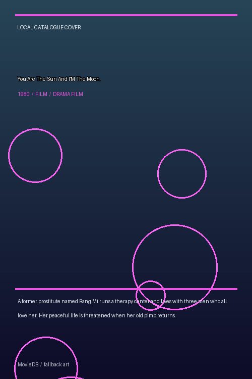 You Are The Sun And I'M The Moon. poster