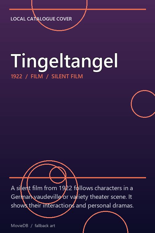 Tingeltangel poster