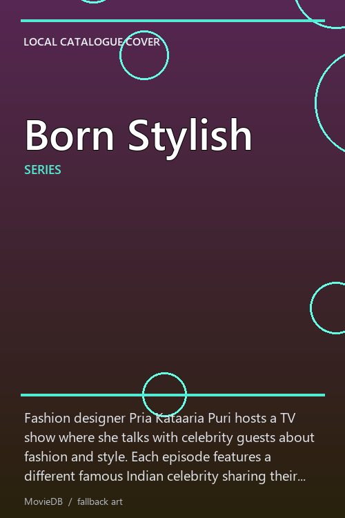 Born Stylish poster