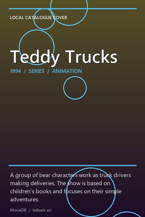 Teddy Trucks poster