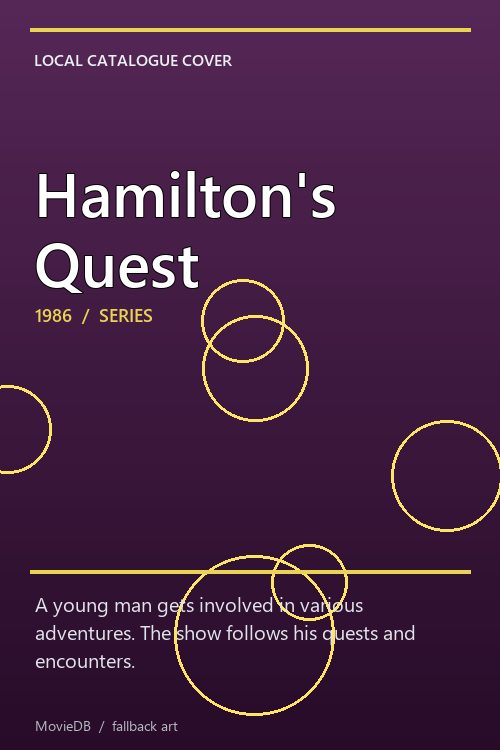 Hamilton's Quest poster