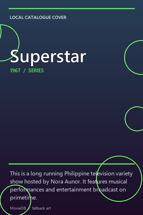 Superstar poster