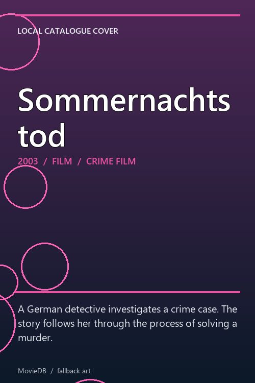 Sommernachtstod poster