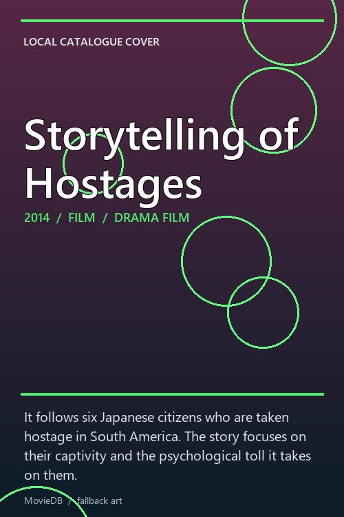 Storytelling of Hostages poster
