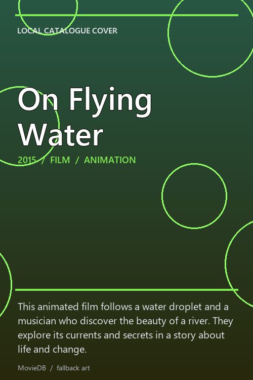 On Flying Water poster