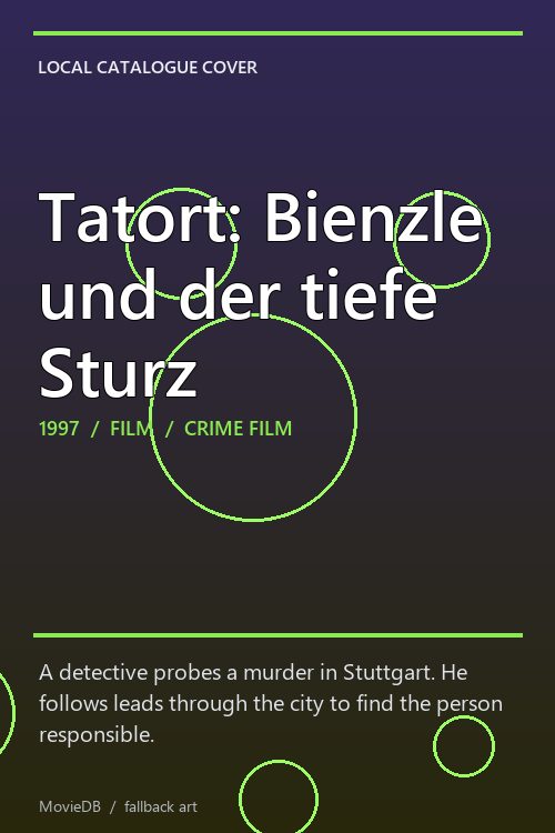 Tatort: Bienzle und der tiefe Sturz poster