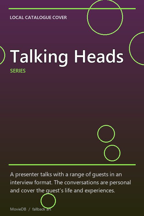 Talking Heads poster