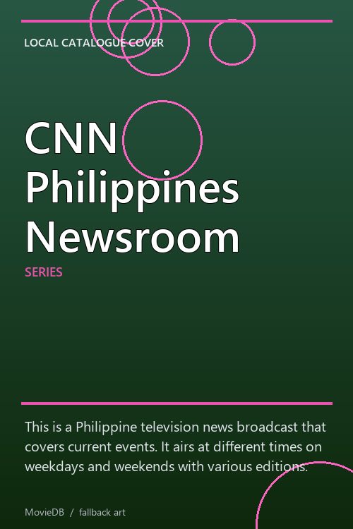 CNN Philippines Newsroom poster