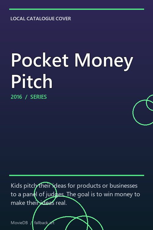 Pocket Money Pitch poster
