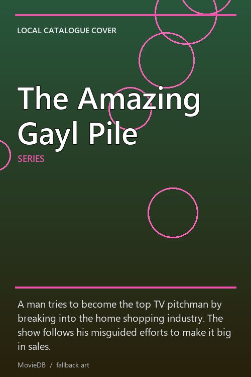 The Amazing Gayl Pile poster