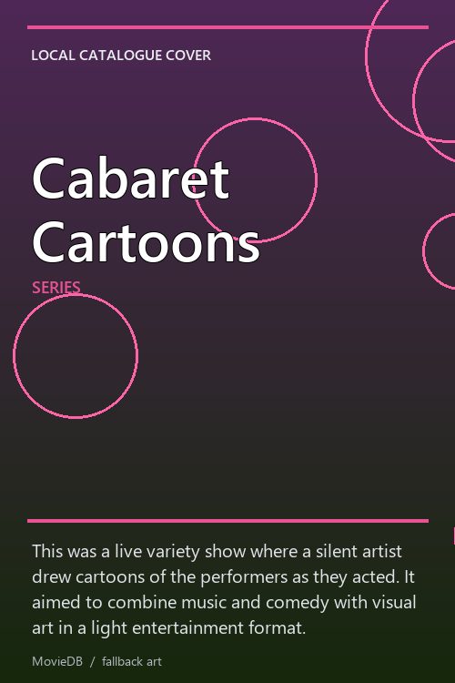 Cabaret Cartoons poster