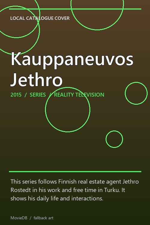 Kauppaneuvos Jethro poster
